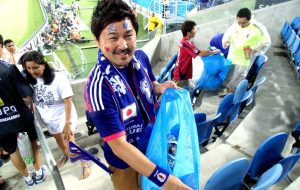 Japoneses na copa